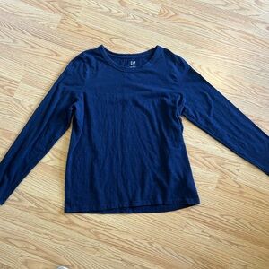 Gap Dark Blue Long Sleeve Shirt